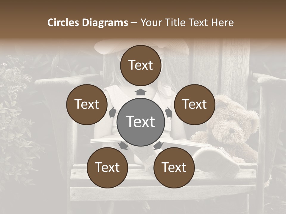 Alone Single Stair PowerPoint Template