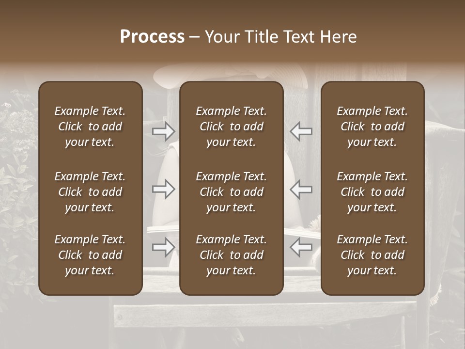 Alone Single Stair PowerPoint Template