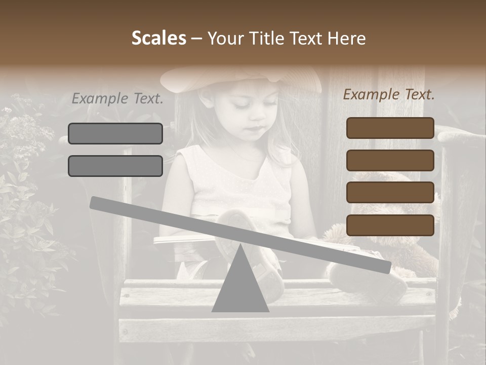 Alone Single Stair PowerPoint Template