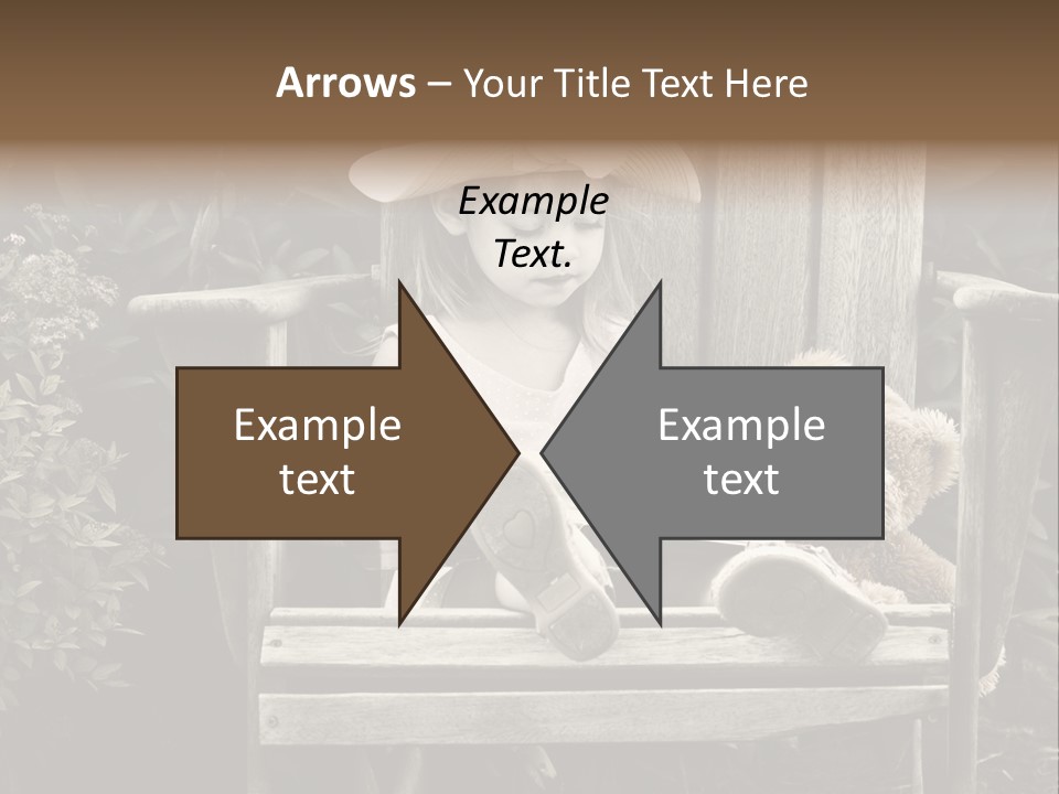 Alone Single Stair PowerPoint Template