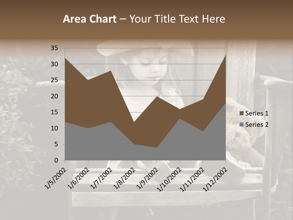 Alone Single Stair PowerPoint Template