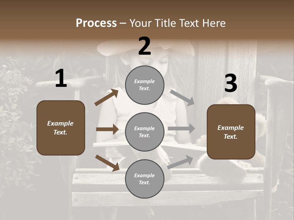 Alone Single Stair PowerPoint Template