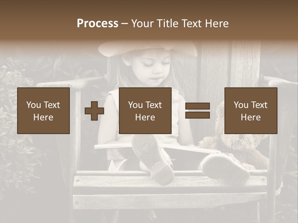 Alone Single Stair PowerPoint Template