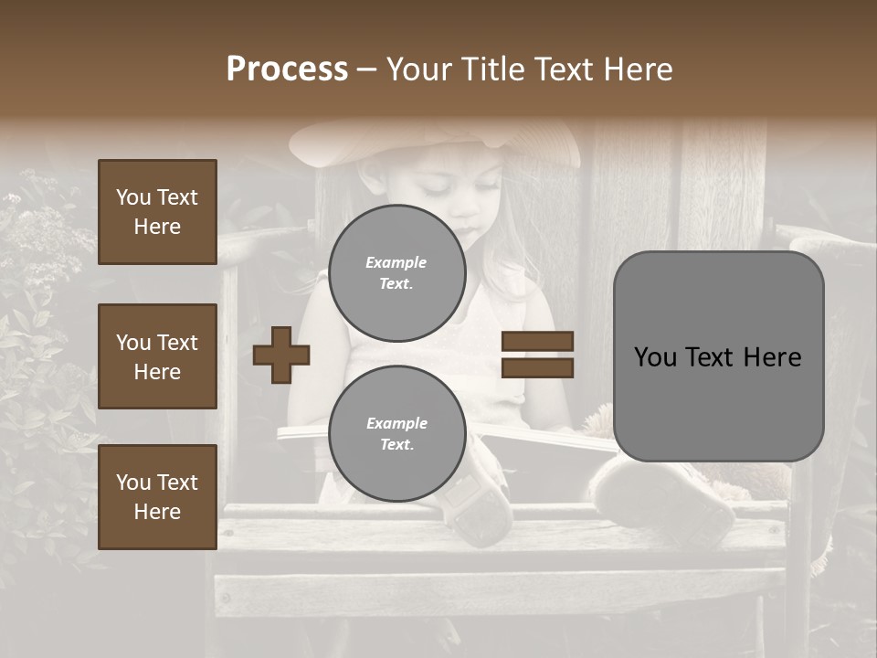 Alone Single Stair PowerPoint Template