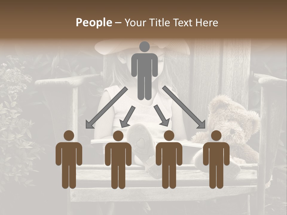 Alone Single Stair PowerPoint Template