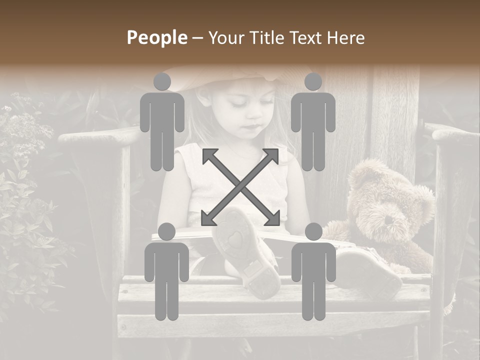 Alone Single Stair PowerPoint Template