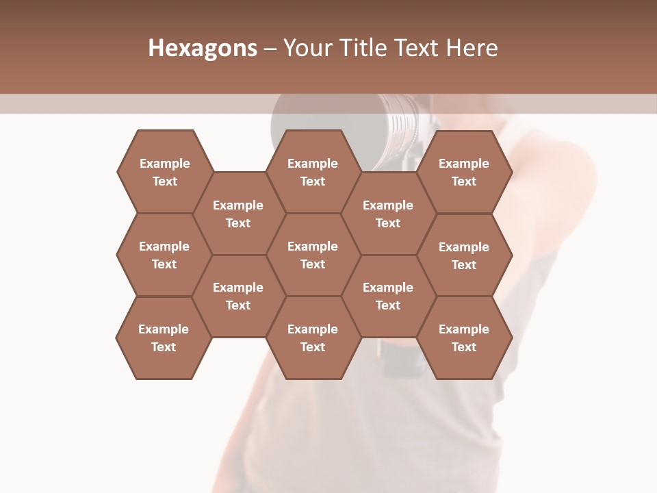 Caucasian Young Female PowerPoint Template