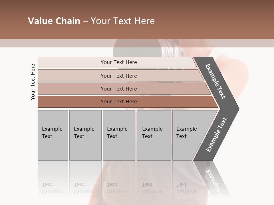 Caucasian Young Female PowerPoint Template