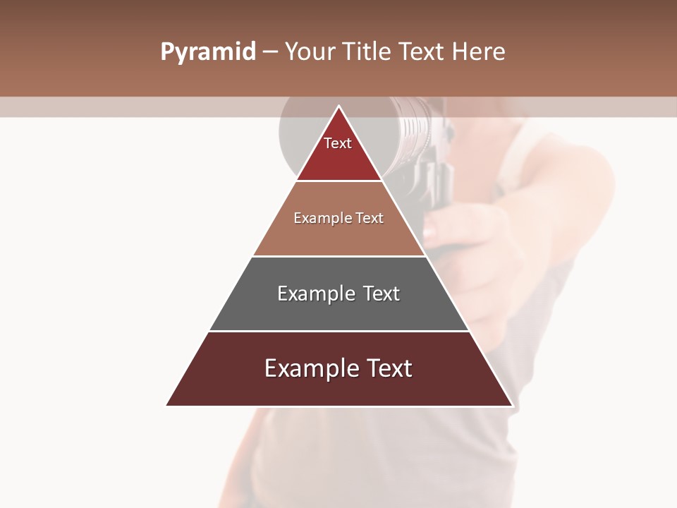 Caucasian Young Female PowerPoint Template