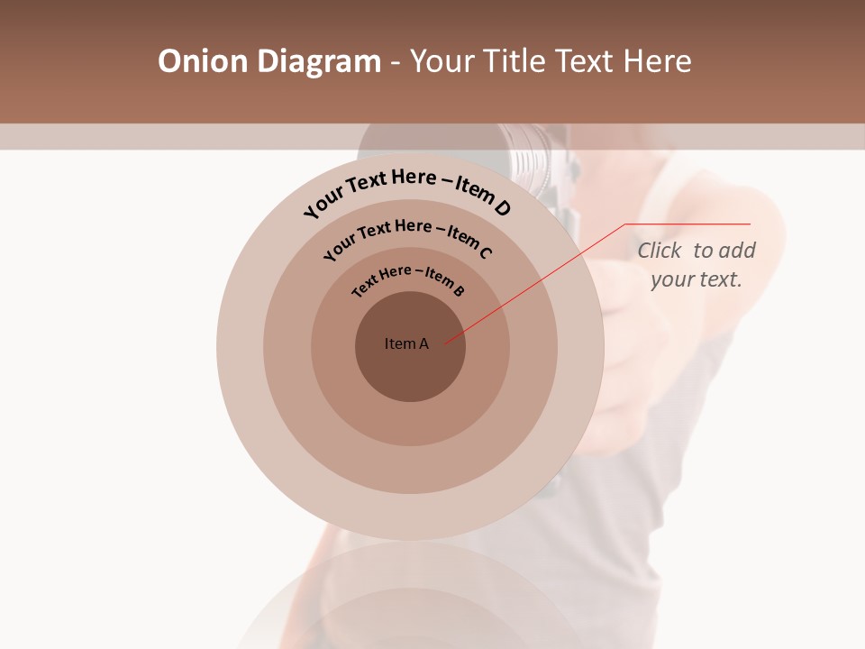 Caucasian Young Female PowerPoint Template