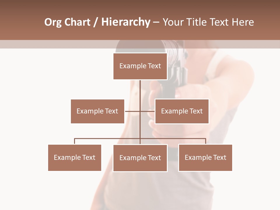 Caucasian Young Female PowerPoint Template