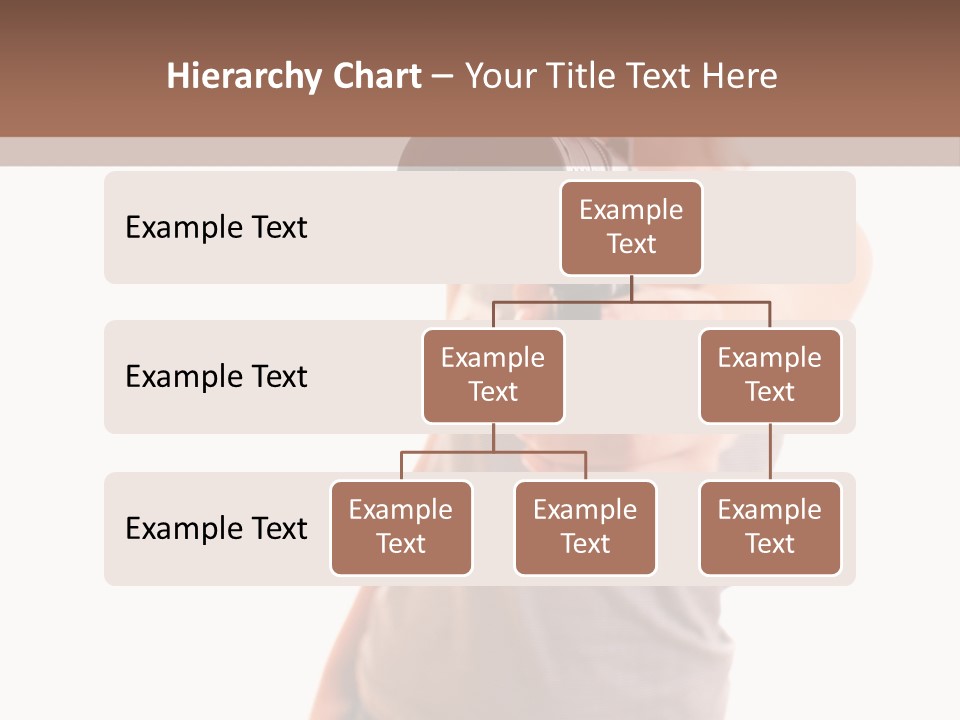 Caucasian Young Female PowerPoint Template
