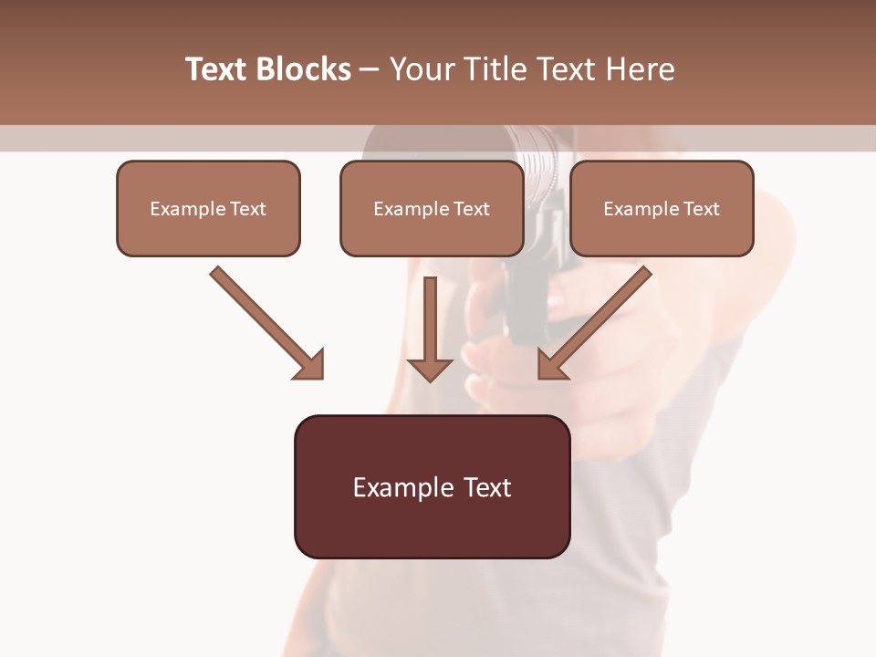 Caucasian Young Female PowerPoint Template
