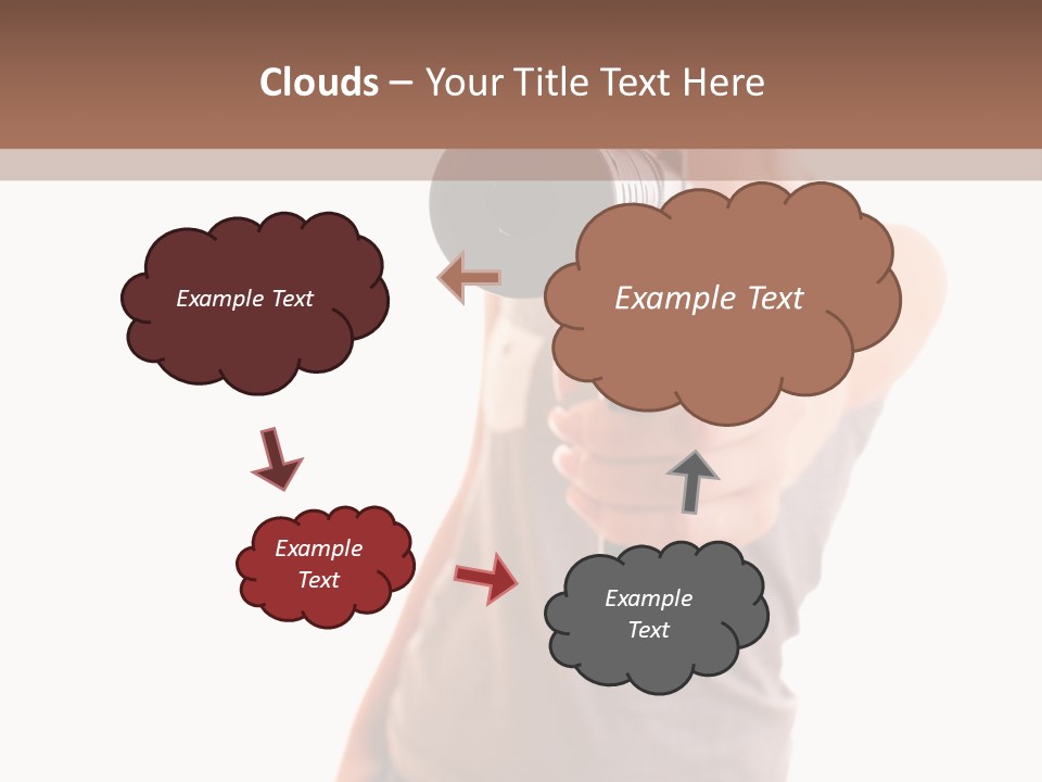 Caucasian Young Female PowerPoint Template