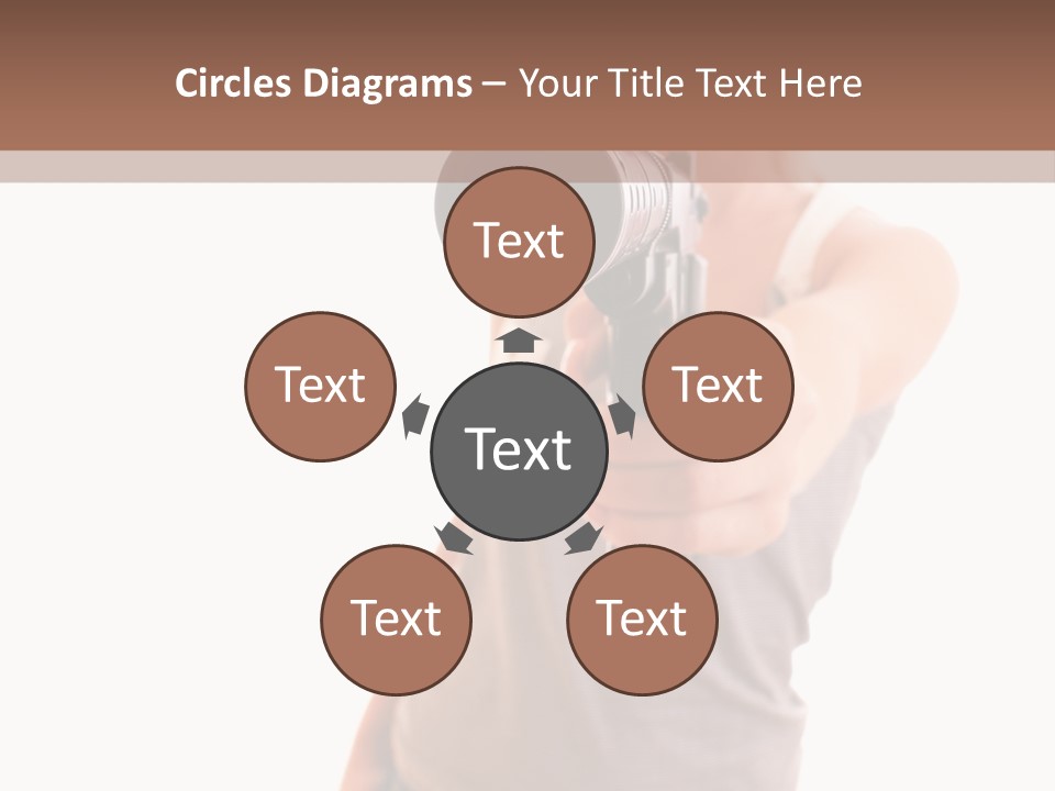 Caucasian Young Female PowerPoint Template