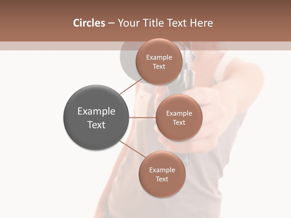 Caucasian Young Female PowerPoint Template