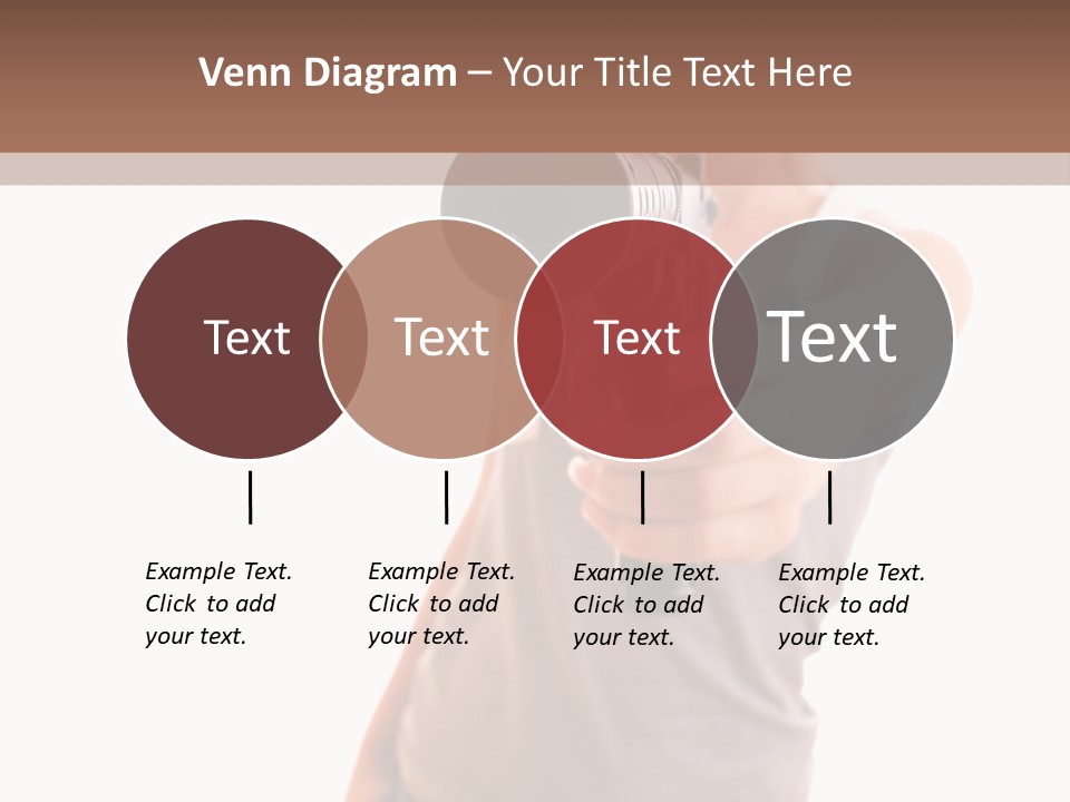 Caucasian Young Female PowerPoint Template