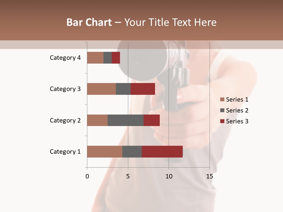 Caucasian Young Female PowerPoint Template