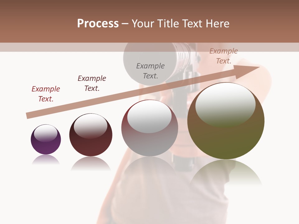 Caucasian Young Female PowerPoint Template