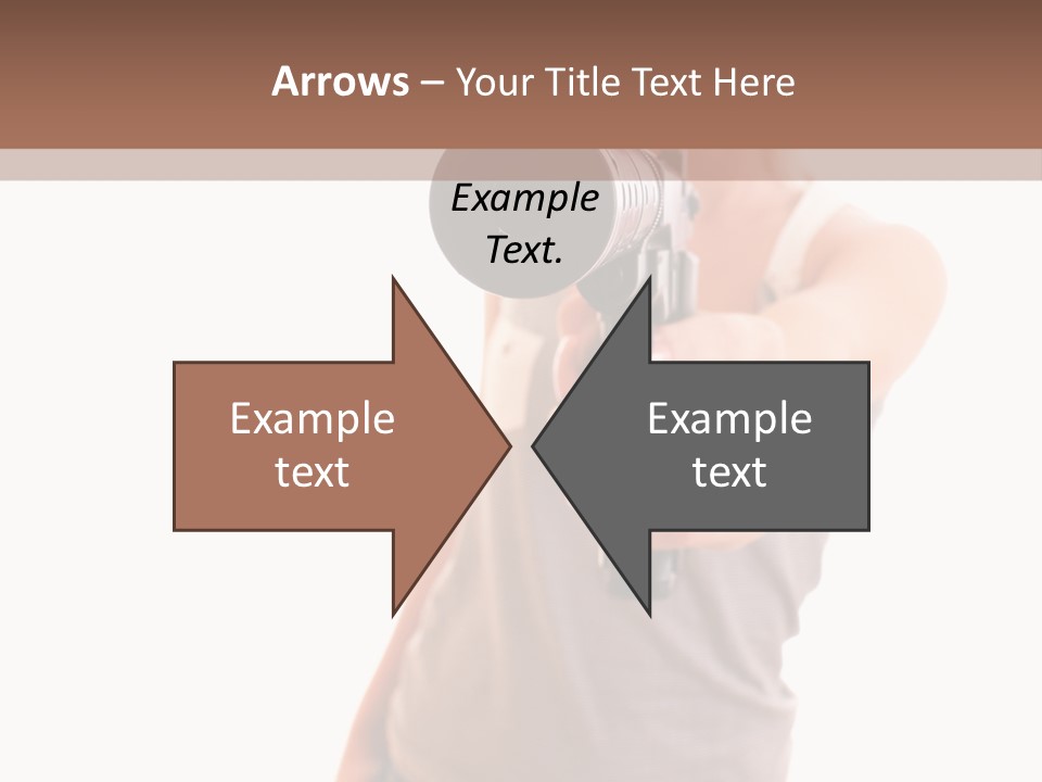 Caucasian Young Female PowerPoint Template