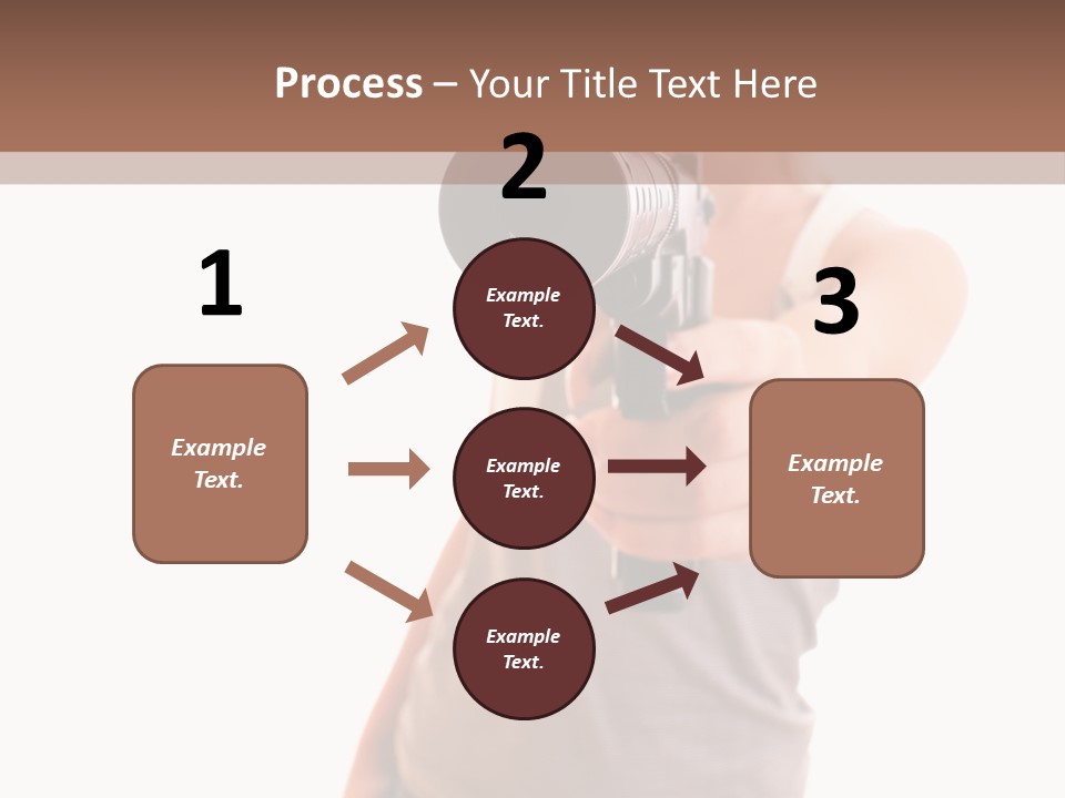 Caucasian Young Female PowerPoint Template