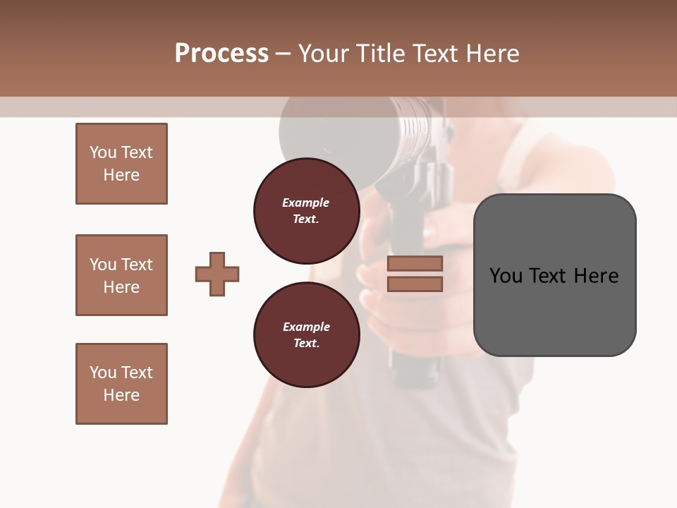 Caucasian Young Female PowerPoint Template
