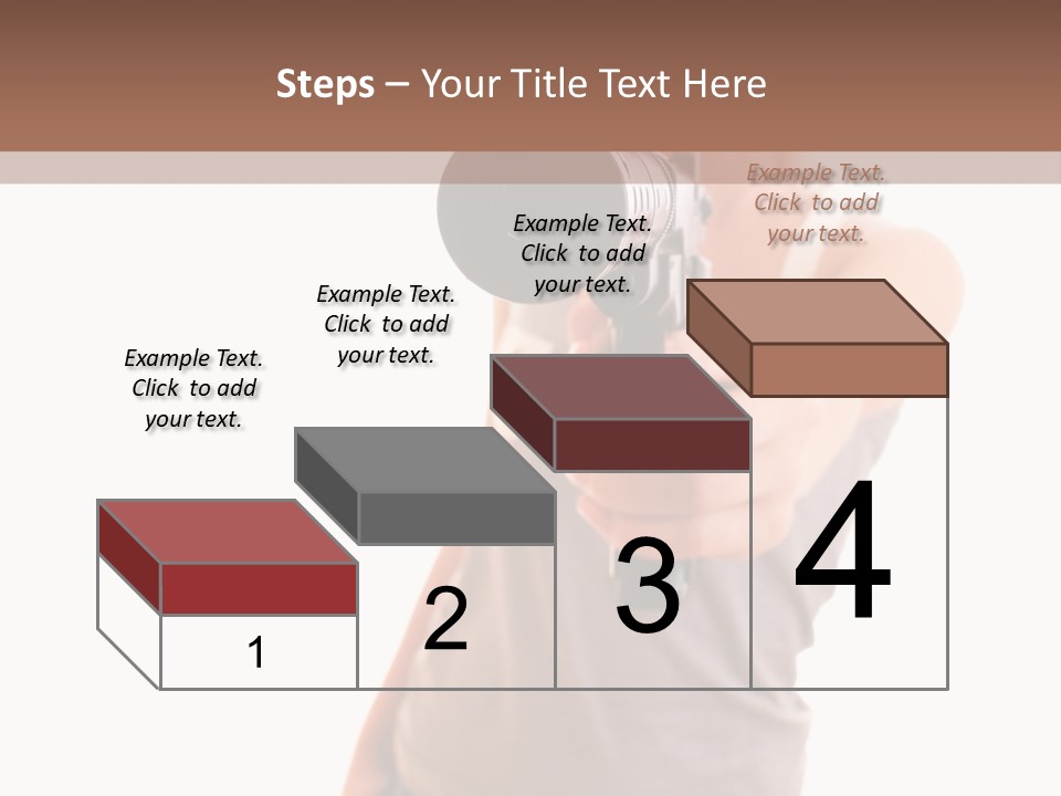 Caucasian Young Female PowerPoint Template