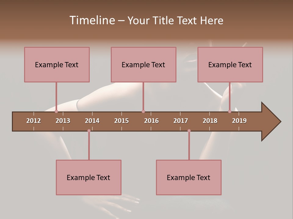 Attractive Smoker Model PowerPoint Template