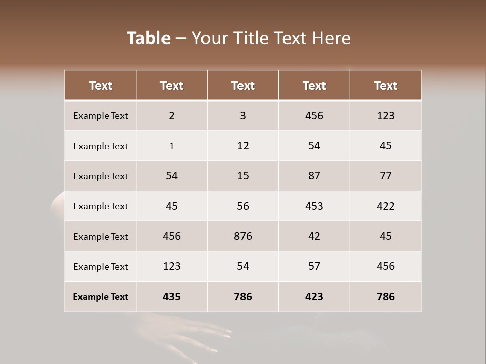 Attractive Smoker Model PowerPoint Template