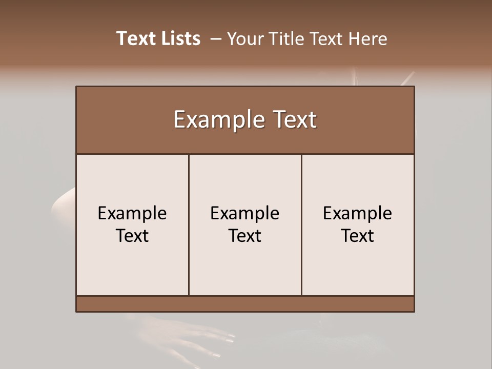 Attractive Smoker Model PowerPoint Template