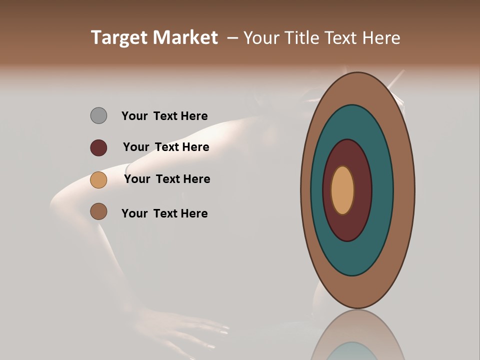 Attractive Smoker Model PowerPoint Template