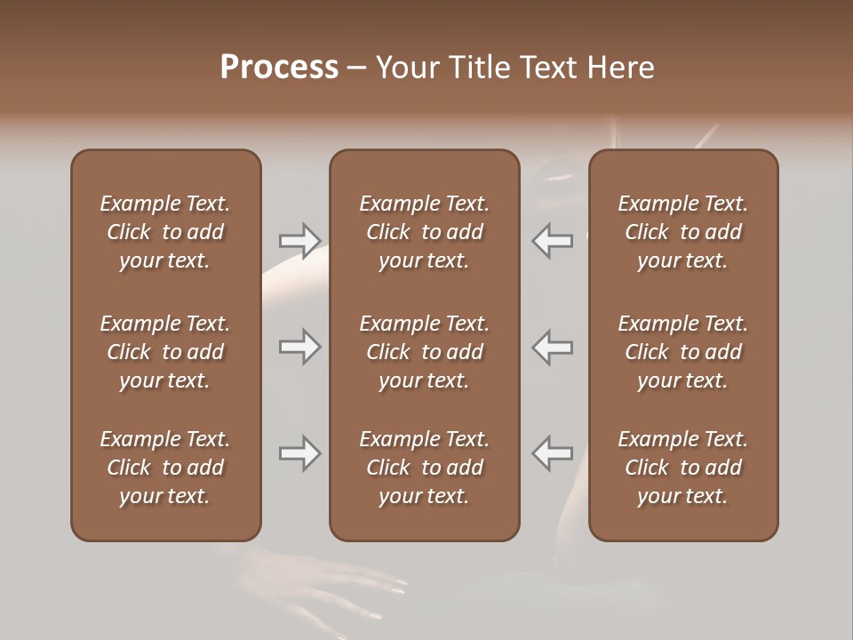 Attractive Smoker Model PowerPoint Template