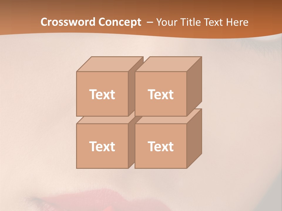 Good Glamour Red PowerPoint Template