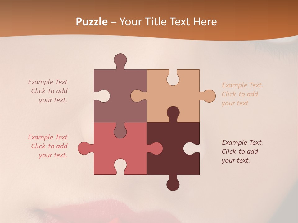 Good Glamour Red PowerPoint Template