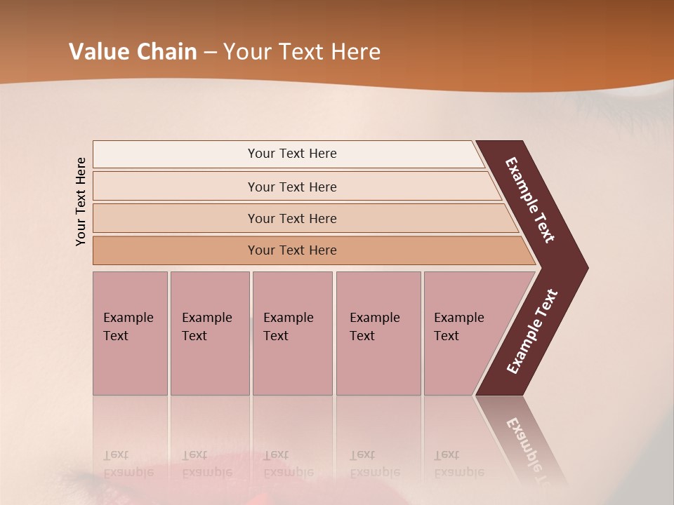 Good Glamour Red PowerPoint Template