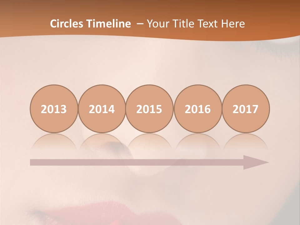 Good Glamour Red PowerPoint Template