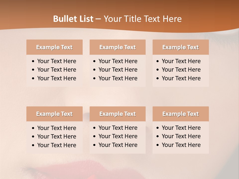 Good Glamour Red PowerPoint Template