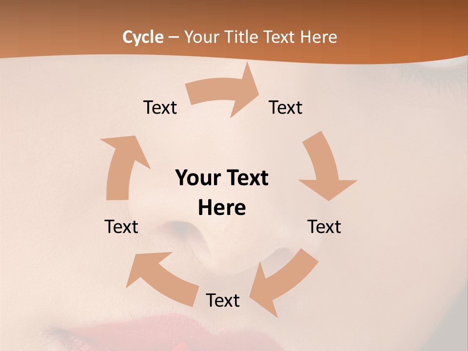 Good Glamour Red PowerPoint Template