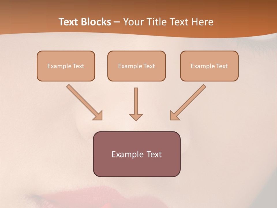 Good Glamour Red PowerPoint Template