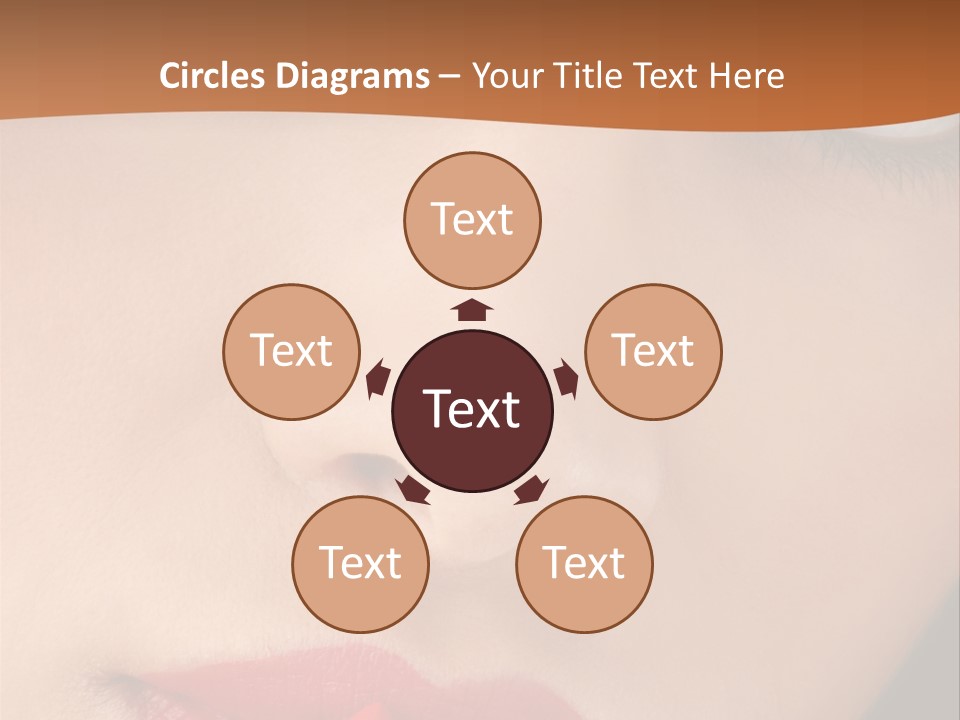 Good Glamour Red PowerPoint Template