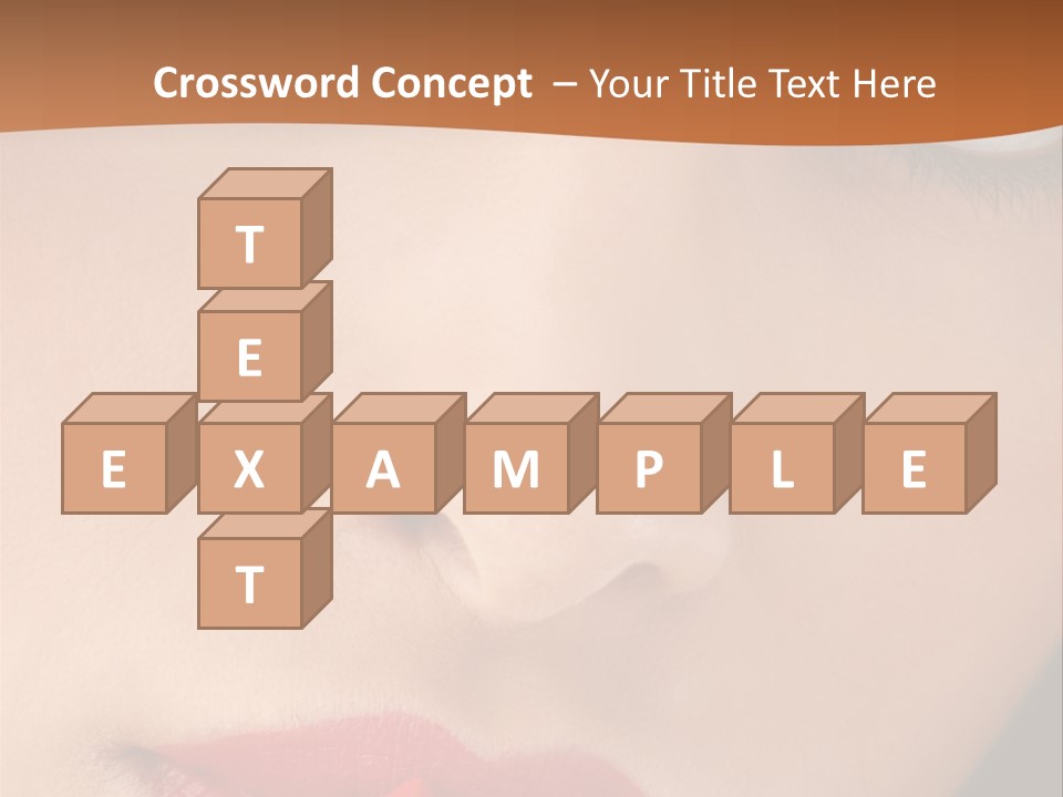 Good Glamour Red PowerPoint Template