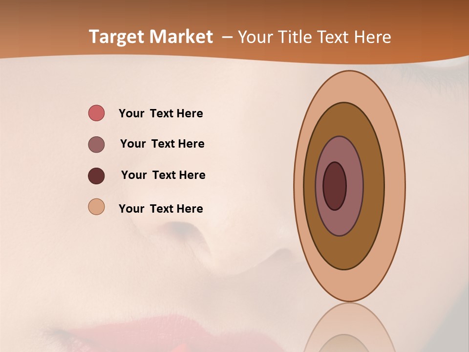 Good Glamour Red PowerPoint Template