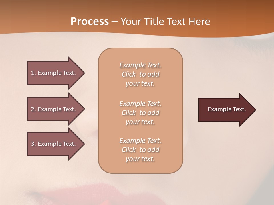 Good Glamour Red PowerPoint Template