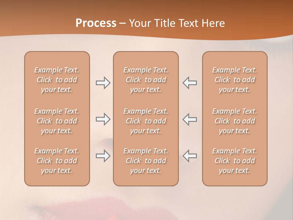 Good Glamour Red PowerPoint Template