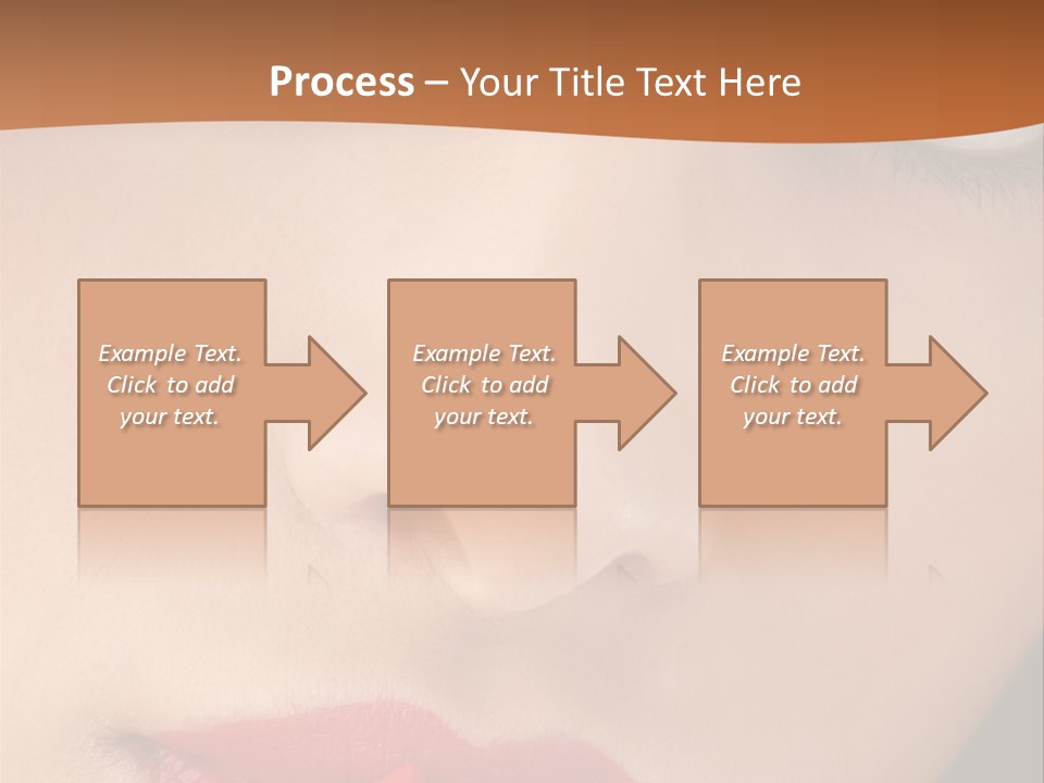 Good Glamour Red PowerPoint Template