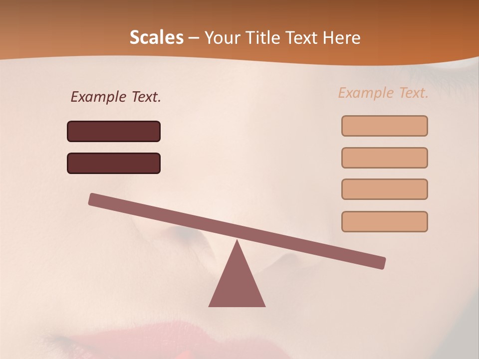 Good Glamour Red PowerPoint Template