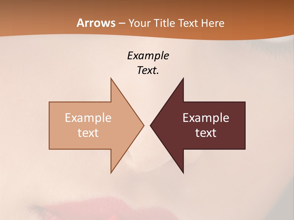 Good Glamour Red PowerPoint Template