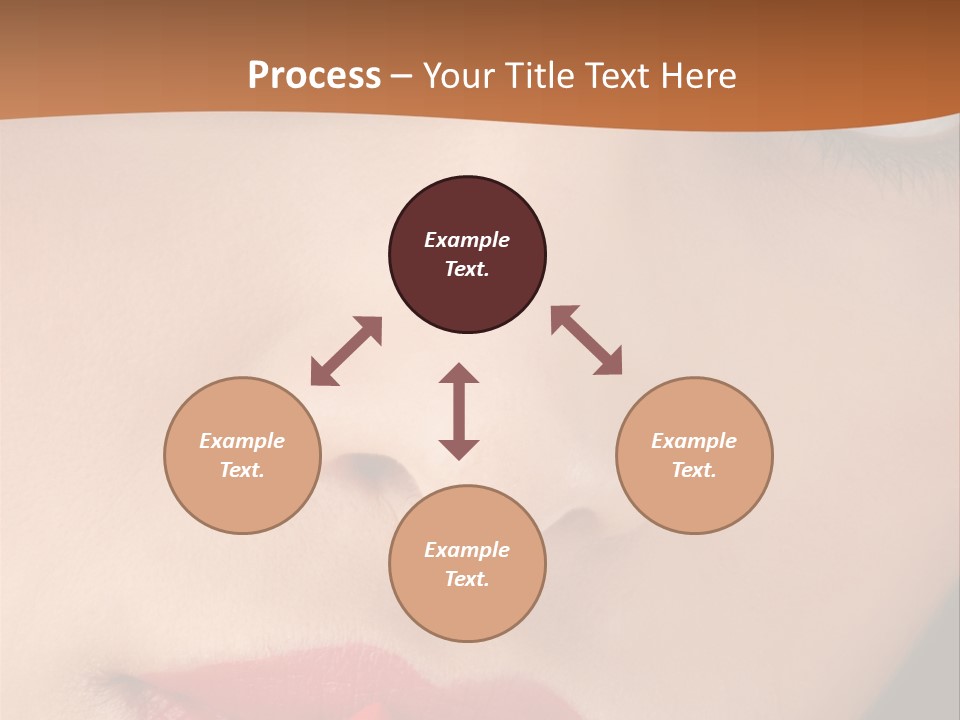 Good Glamour Red PowerPoint Template