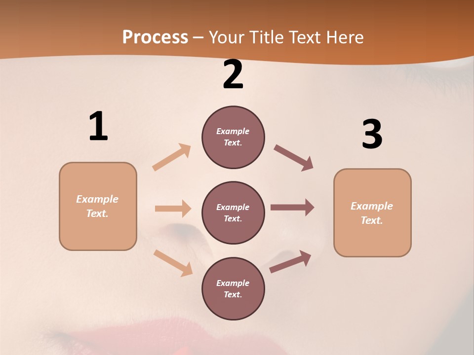 Good Glamour Red PowerPoint Template