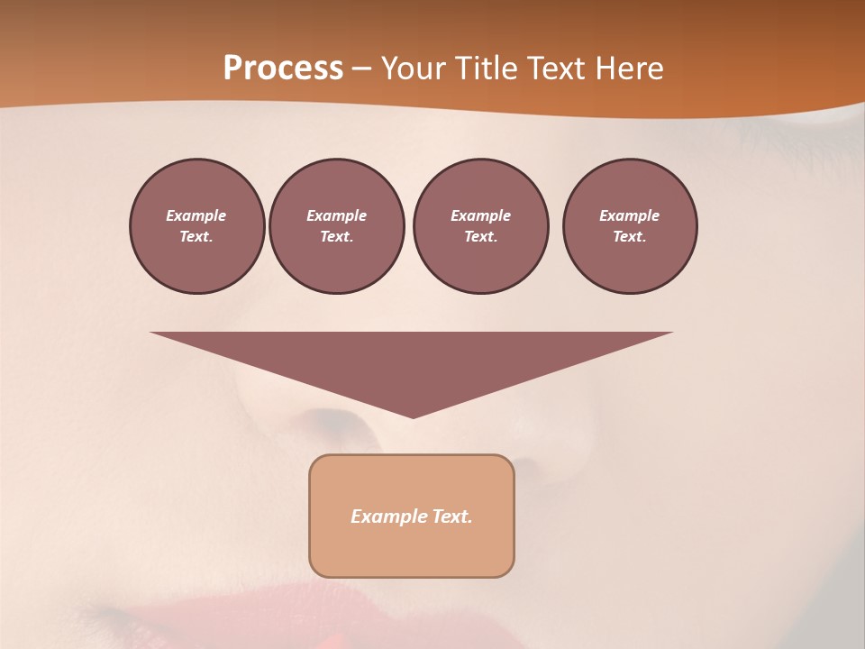 Good Glamour Red PowerPoint Template